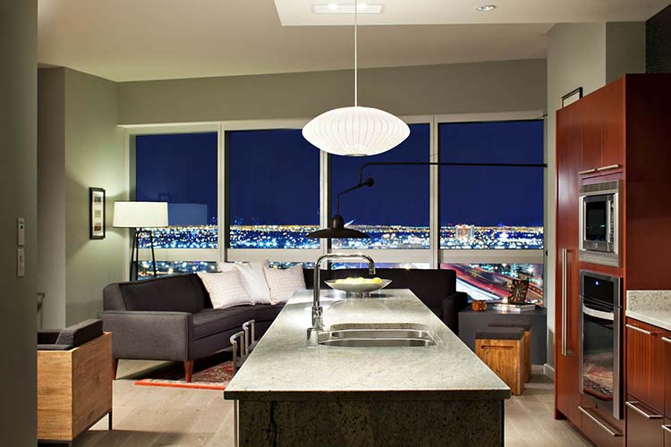 The Martin J Residence Kichen and Living Area The Martin J Residence Kichen and Living Area