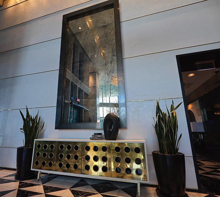 The Martin Lobby Mirror The Martin Lobby Mirror
